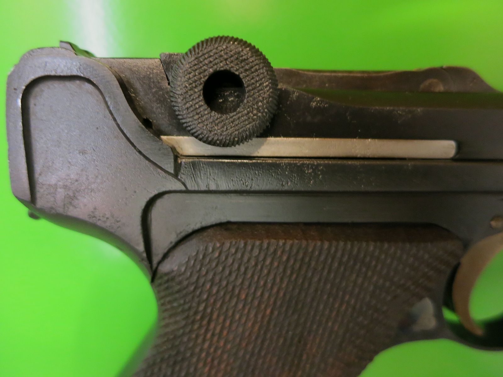 Pistola Parabellum, Pistola Luger 08, calibro 9 mm Parabellum, Erfurt 1916      #94, immagine 7 di 13