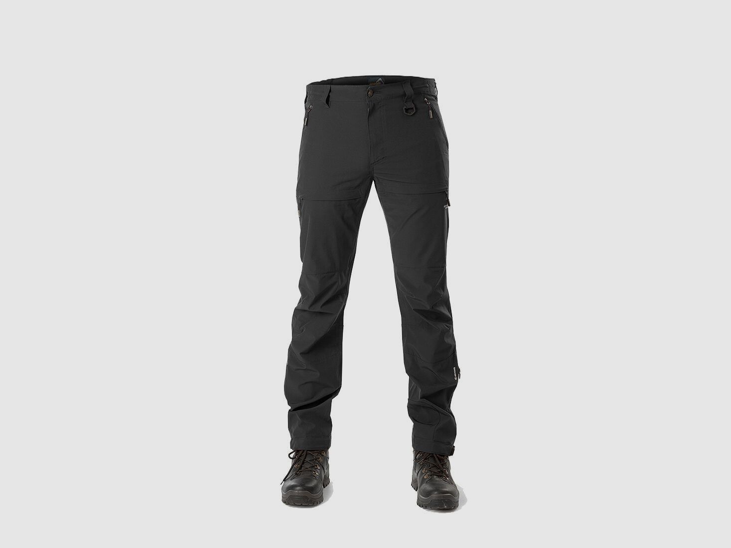 Arrak Outdoor Szybkoschnące Spodnie Męskie Czarne 50