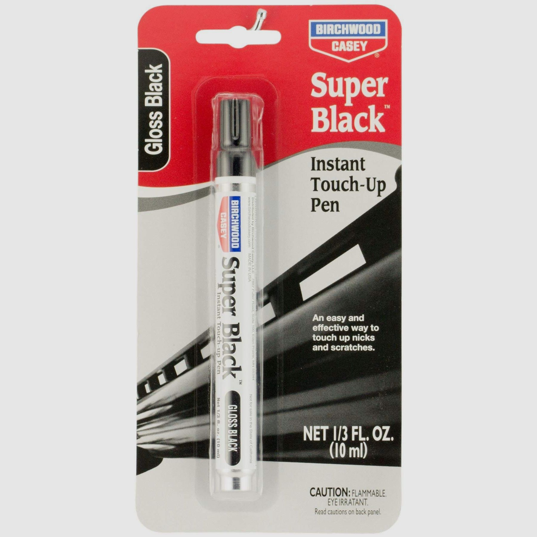 BIRCHWOOD CASEY – SUPER BLACK INDUSTRIAL RETUSCHSTIFT, Bild 2 von 2