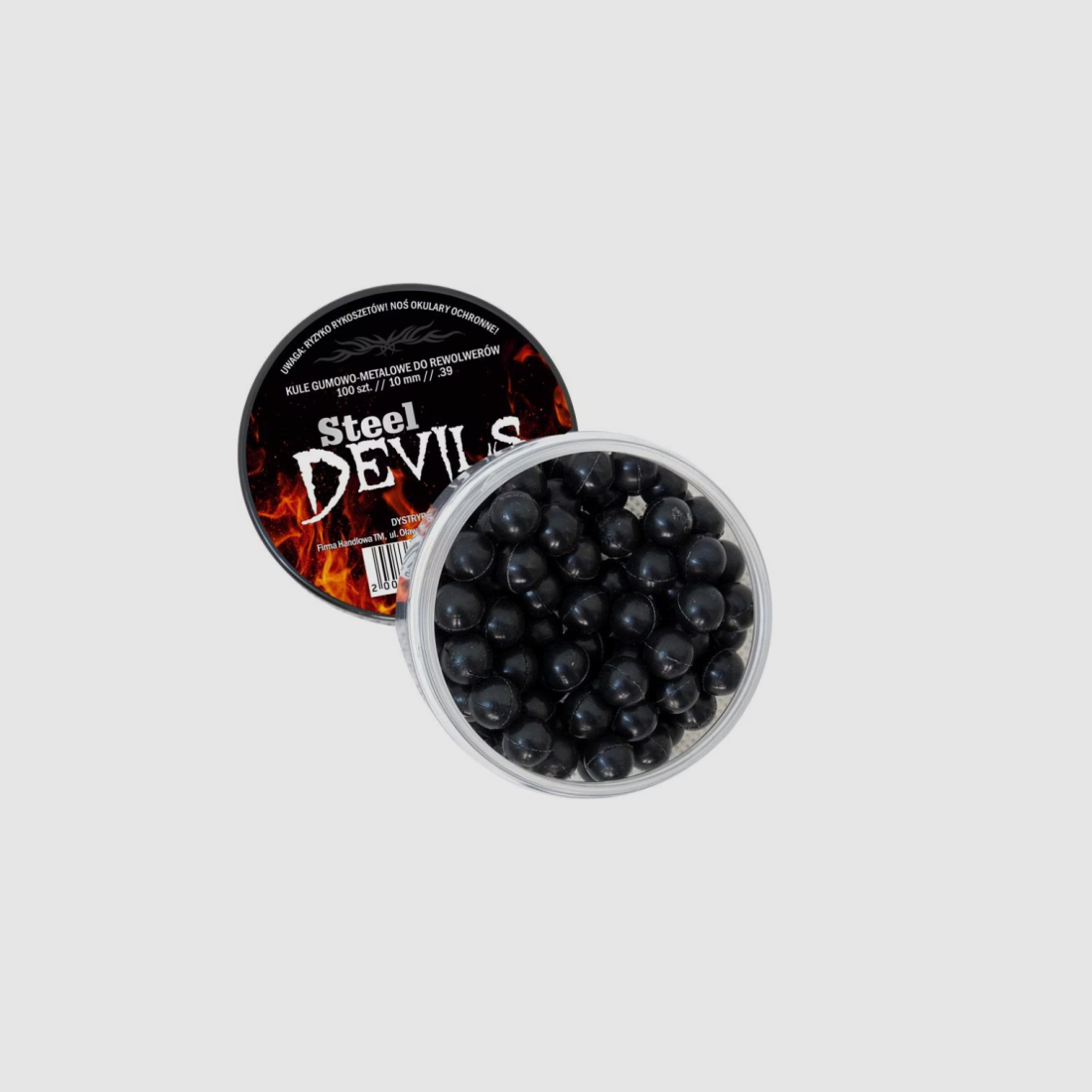 Balas de goma y metal Steel Devils cal. 39/100 unidades, imagen 1 de 2