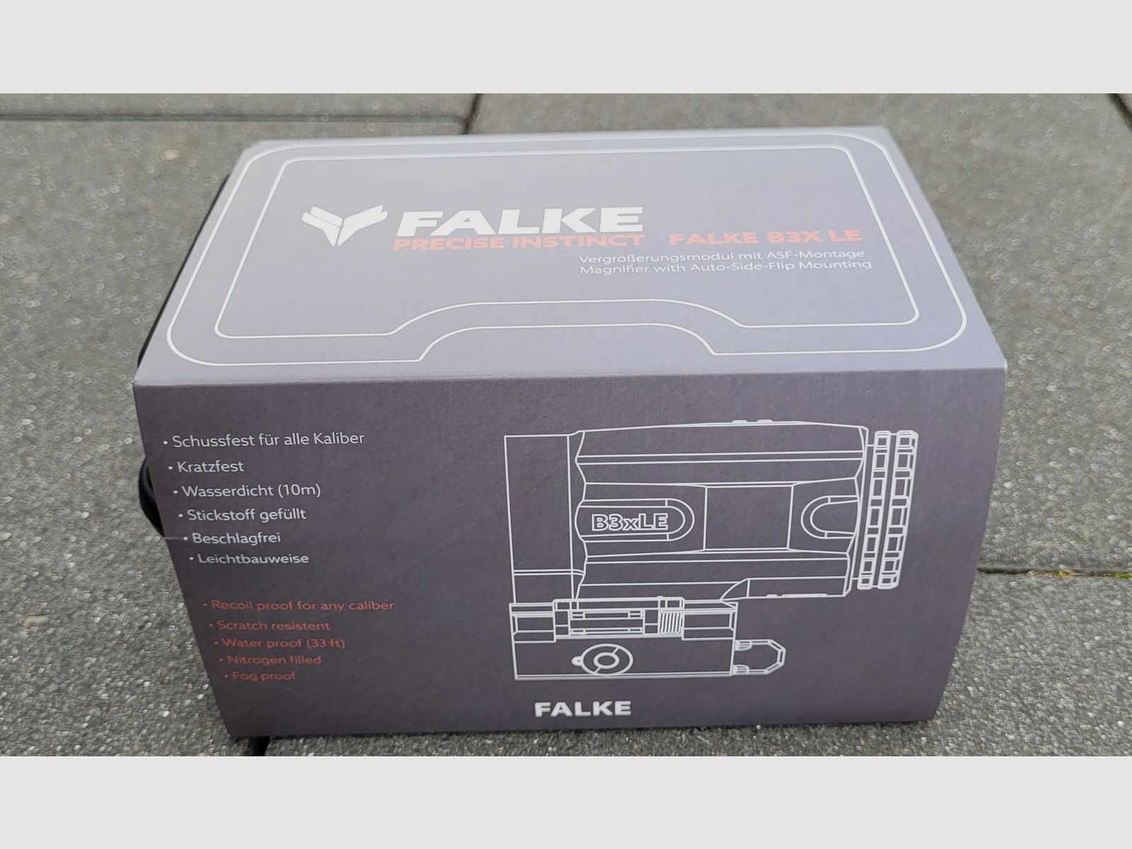 Falke 3x Magnifier B3X LE *nuevo*