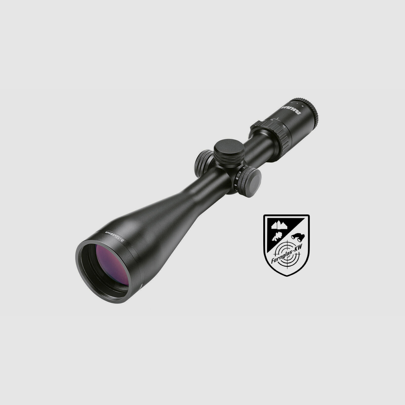 AKAH 51141700 luneta celownicza 3-12x56 LA bez szyny krzyż ret. 4