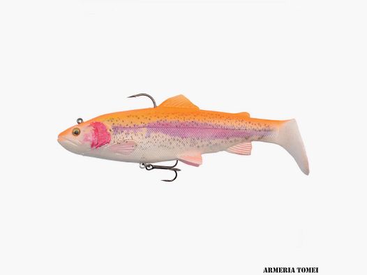 SAVAGE GEAR – 4D TROUT RATTLE SHAD 17cm – 80g – 02 Golden Albino