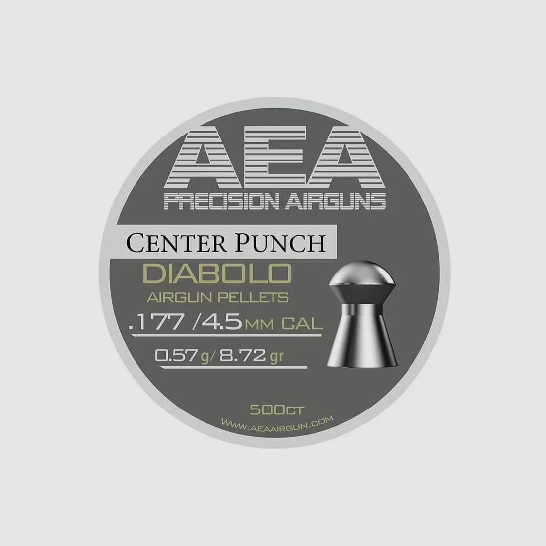 AEA Pellets Center Punch Cal. 4.5mm/.177