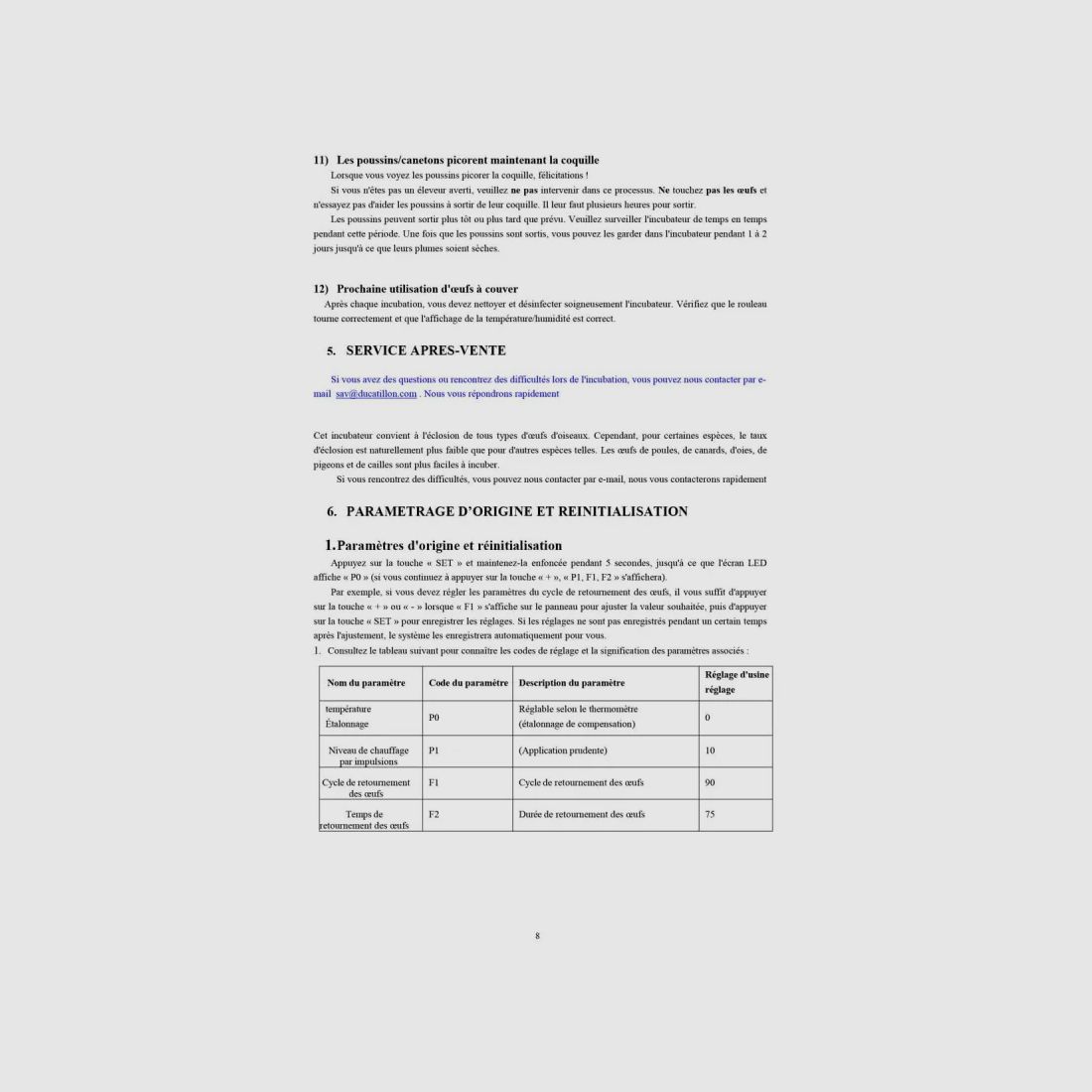 Automatische Brutmaschine Couvitech® SP-16 – 16 Eier, Bild 20 von 28