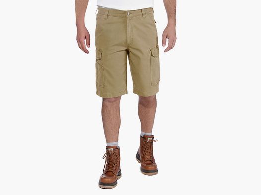 Carhartt Rigby Rugged Cargo Shorts Mannen Donker Khaki W38