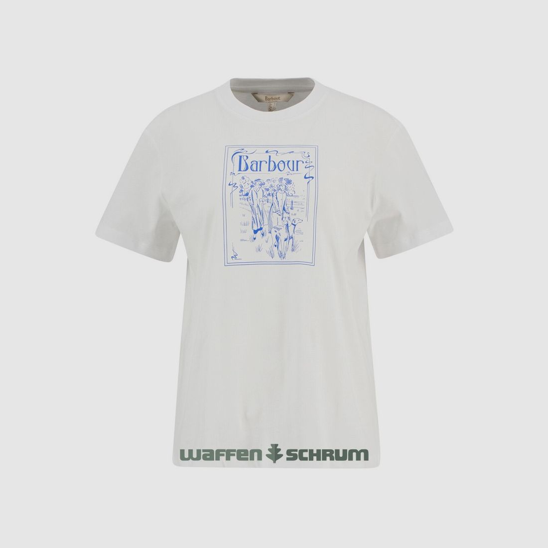 Barbour T-Shirt Hambleton White