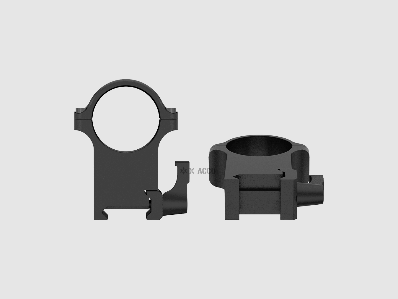 VECTOR OPTICS COLLIERS ACIER WEAVER 30MM HAUT, image 10 sur 11