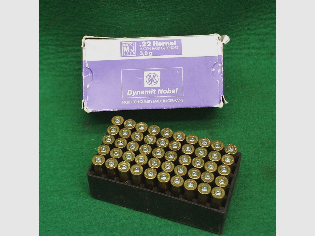 RWS Hülsen .22 Hornet, gebraucht