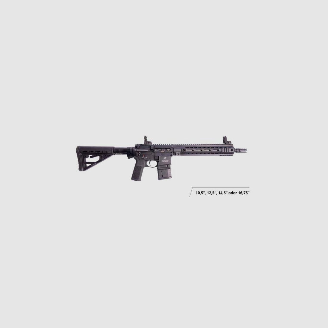SCHMEISSER Selbstladebüchse Mod. AR15 Solid Line .223Rem| 16,75'/42cm