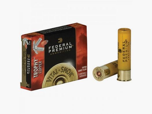 FEDERAL Patronen Kal.20 SLUG Magnum Trophy Copper P209