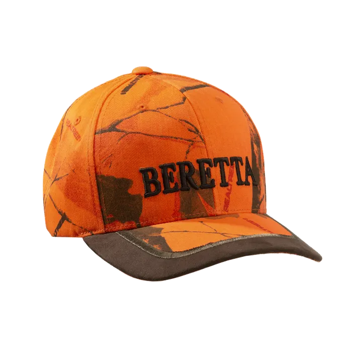 BERETTA – GORRA CAMO NARANJA