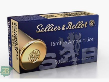 Büchsenmunition Kurzwaffe Sellier & Bellot .22 LR SB Standard 40gr