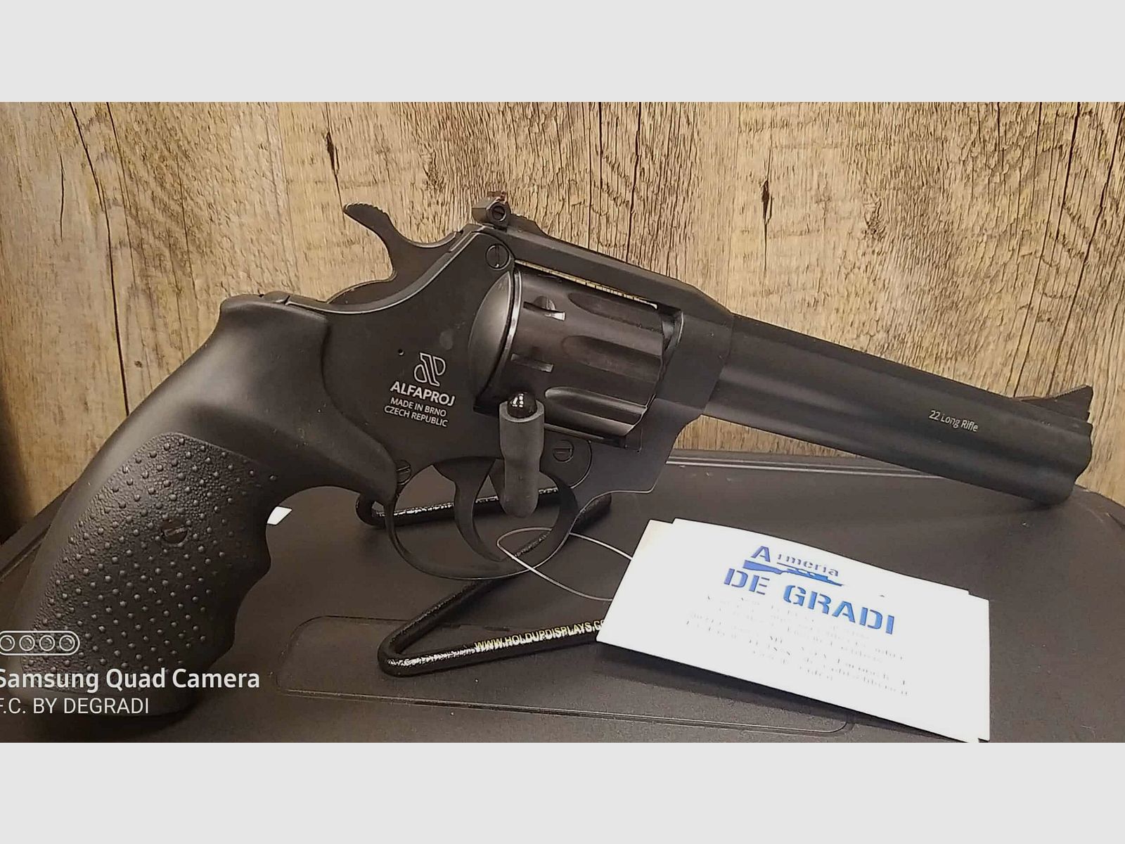 REVOLVER ALFAPROJ Model 261 22LR, image 3 of 3