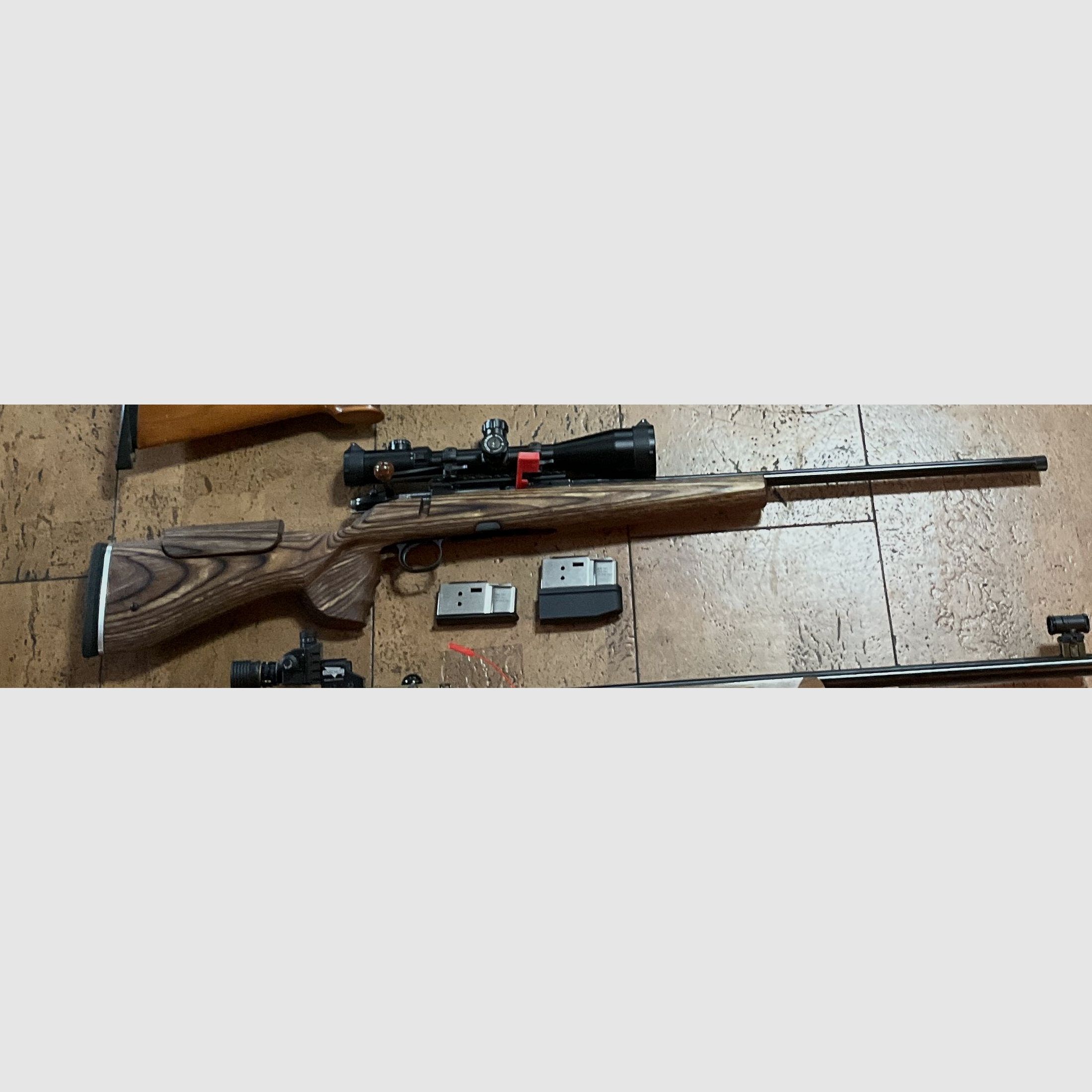 Heym Repetierer SR21 in .308 mit ZF Optics 5-30x50 und GRS Schaft