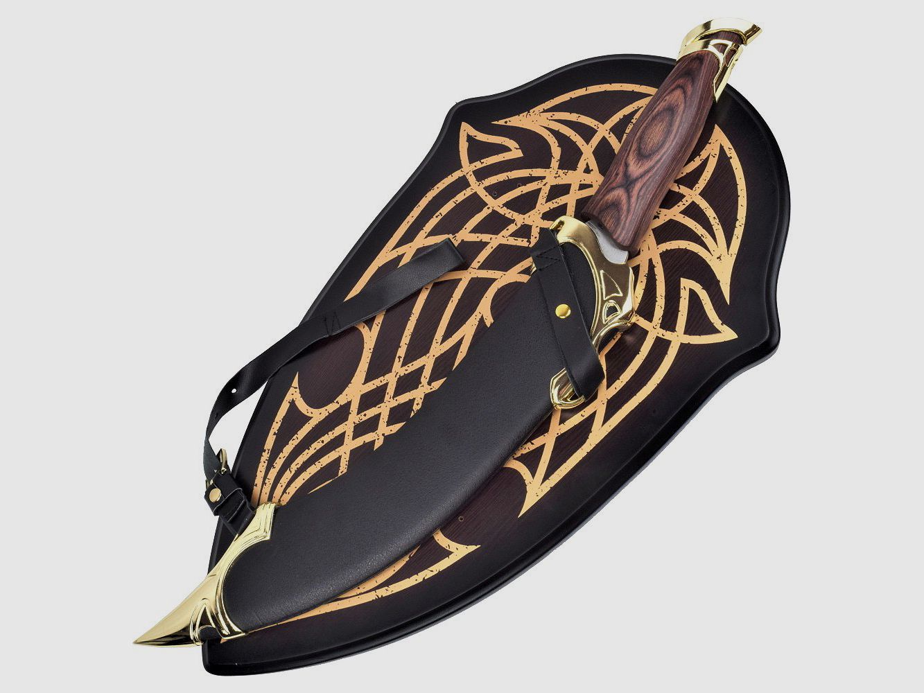 Dolch Aragorn dagger including wooden display