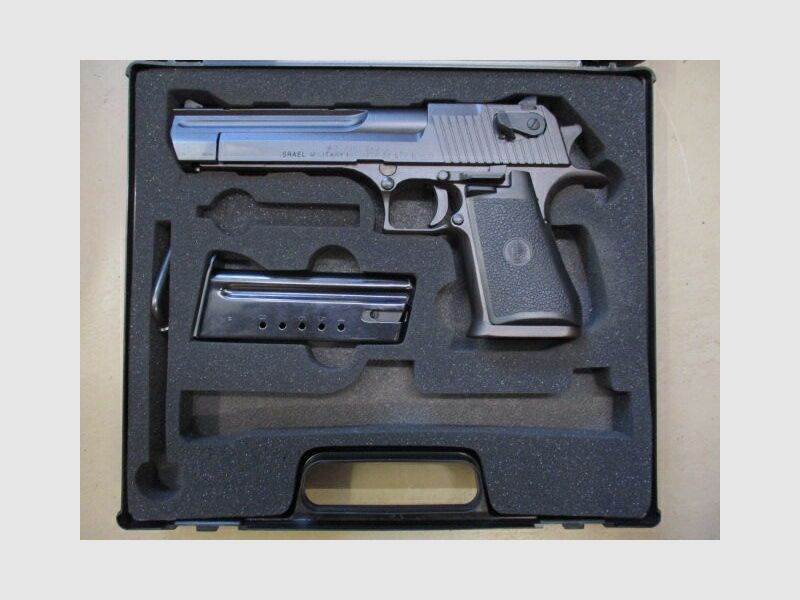 Pistole Desert Eagle Magnum Reserarch Israel ungeschossen aus Sammlung Desert Eagle