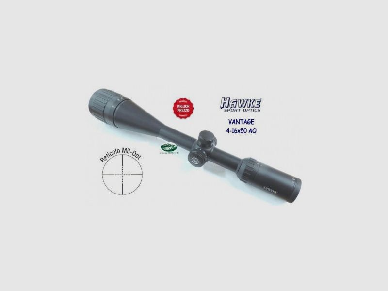 HAWKE VANTAGE 1 IR AO 4-16X50 MIL DOT