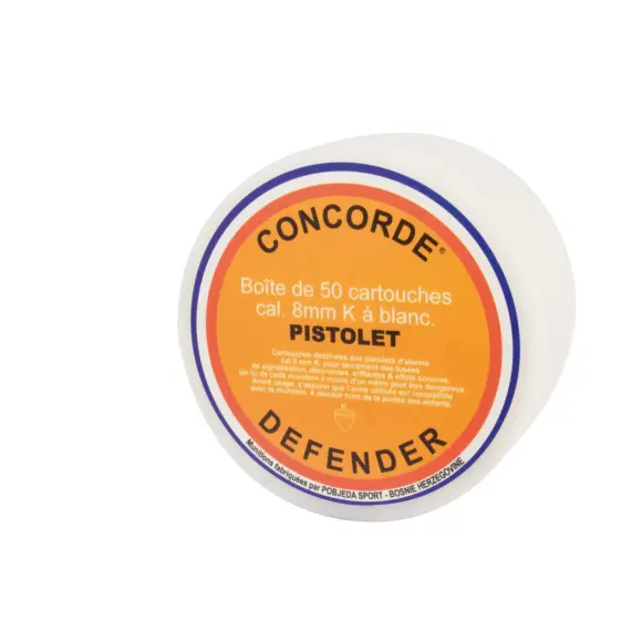 Patronen Concorde Defender 8 MM A Weiß für Pistolen, Bild 1 von 6