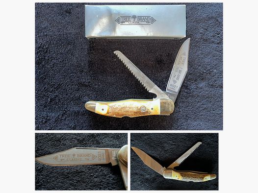 Böker Jagdmesser Duo Hirschhorn