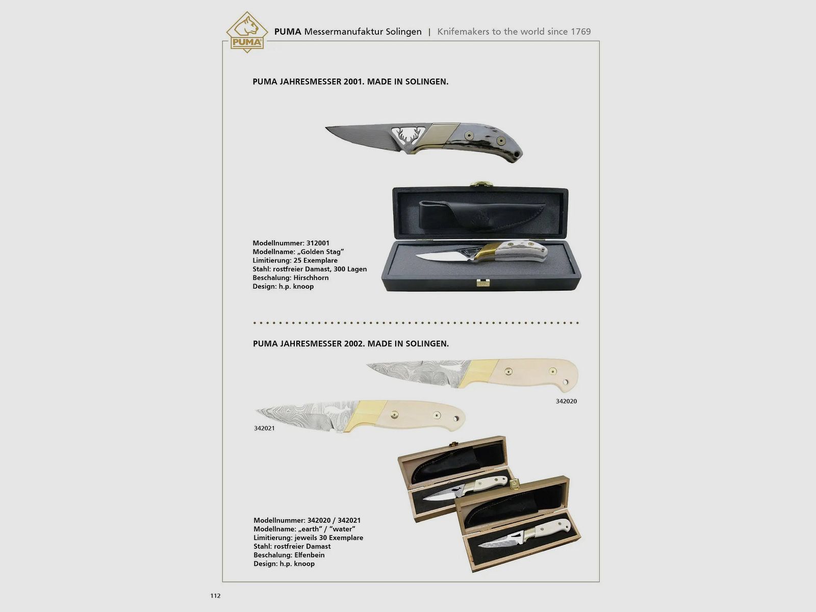 PUMA-Werk Sammlerhandbuch 2025