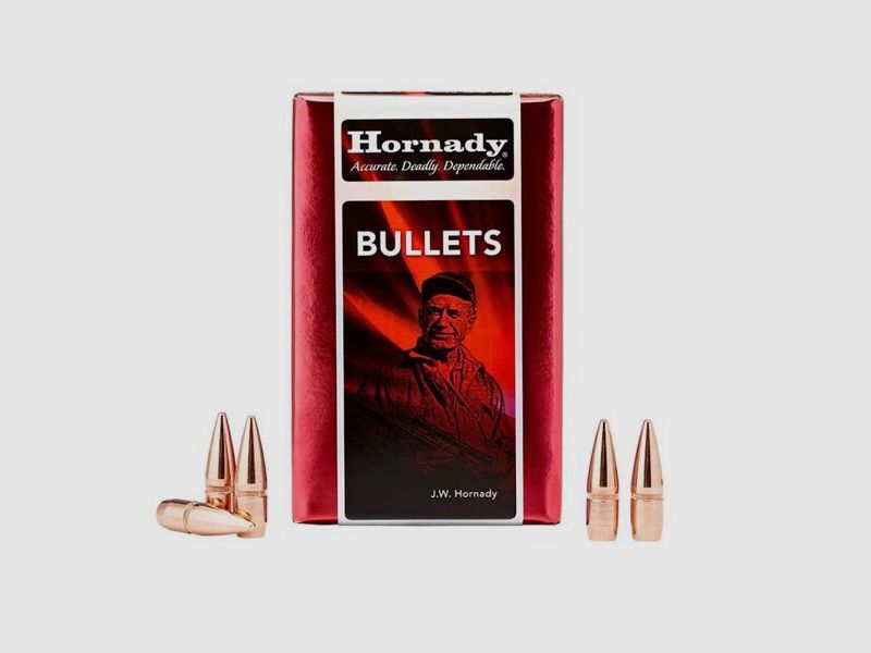 Hornady Geschoss 22 Cal .224 55gr FMJ-BT W/C (500)
