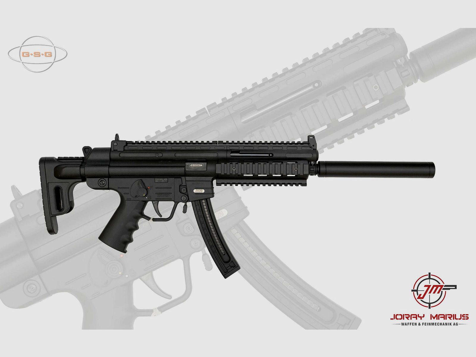 GSG 16 Black Halbautomat .22lr, Bild 2 von 2