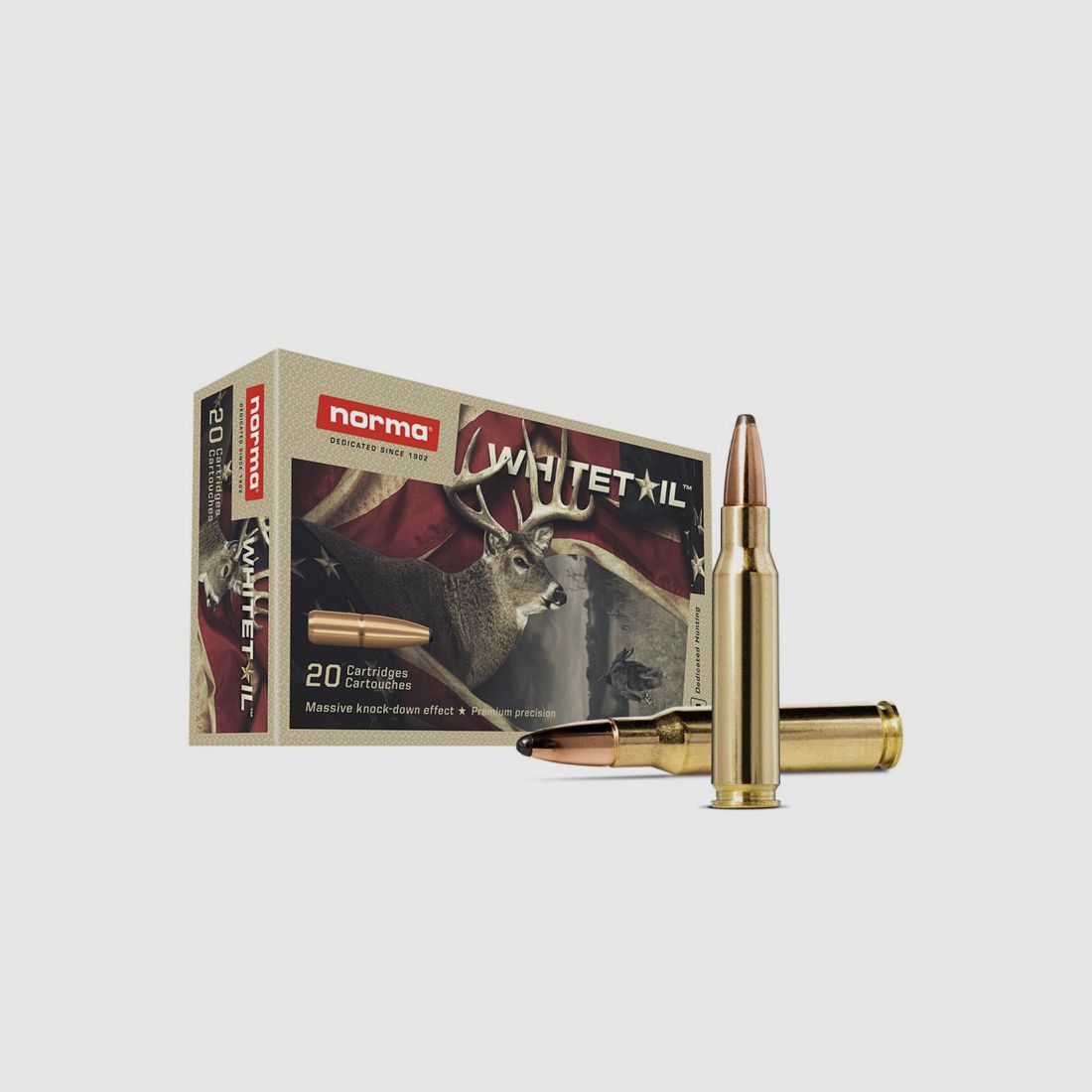 MUNITIONS BALLES NORMA 30-06 WHITETAIL 20177392