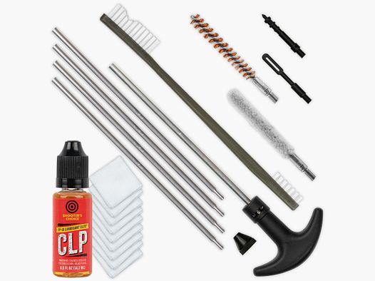 Zestaw do czyszczenia broni Shooter's Choice .270 / 6,8 mm – 8-32 w tym FP-10 Lubricant Elite CLP (SHF-SRK-270)