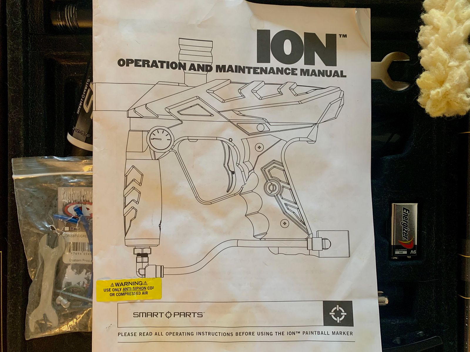 Markeerder Ion * Paintball * Compleet uitrusting, Paintball Set
