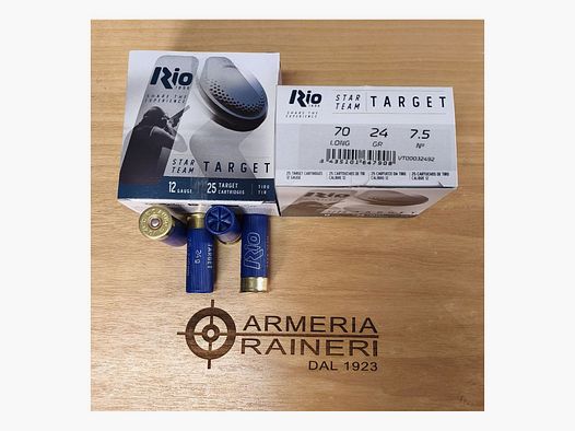 RIO STAR TEAM T.2 Kal.12 Gr.24 PB. 7 1/2