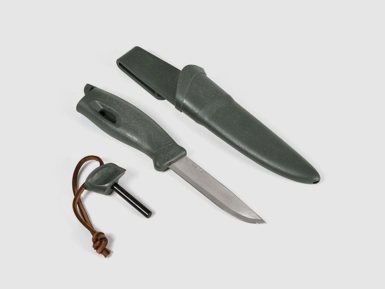 Light my fire Swedish FireKnife BIO 2in1 sagegreen