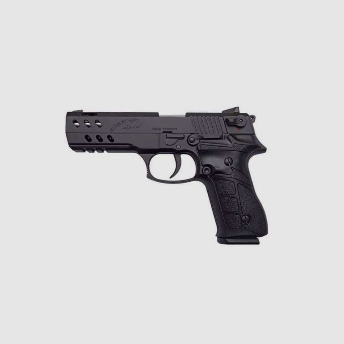 Tisas ZIGANA Sport 5" Pistole Kal. 9mm Para, schwarz, 17 Schuss, 5" Lauf kompensiert