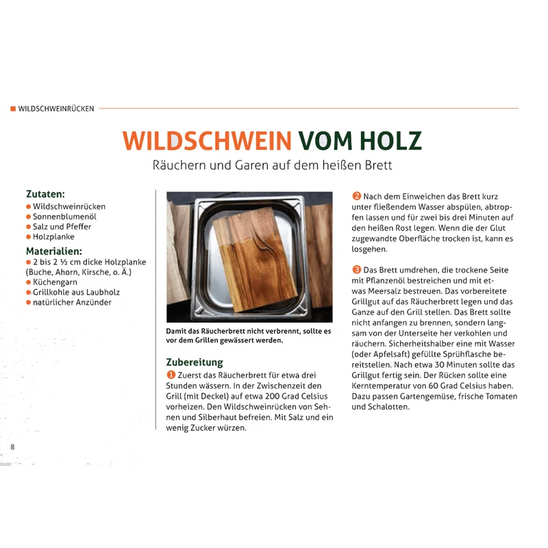 Receptenbrochure "Outdoor Cooking" (Wild op Wild), afbeelding 3 van 4