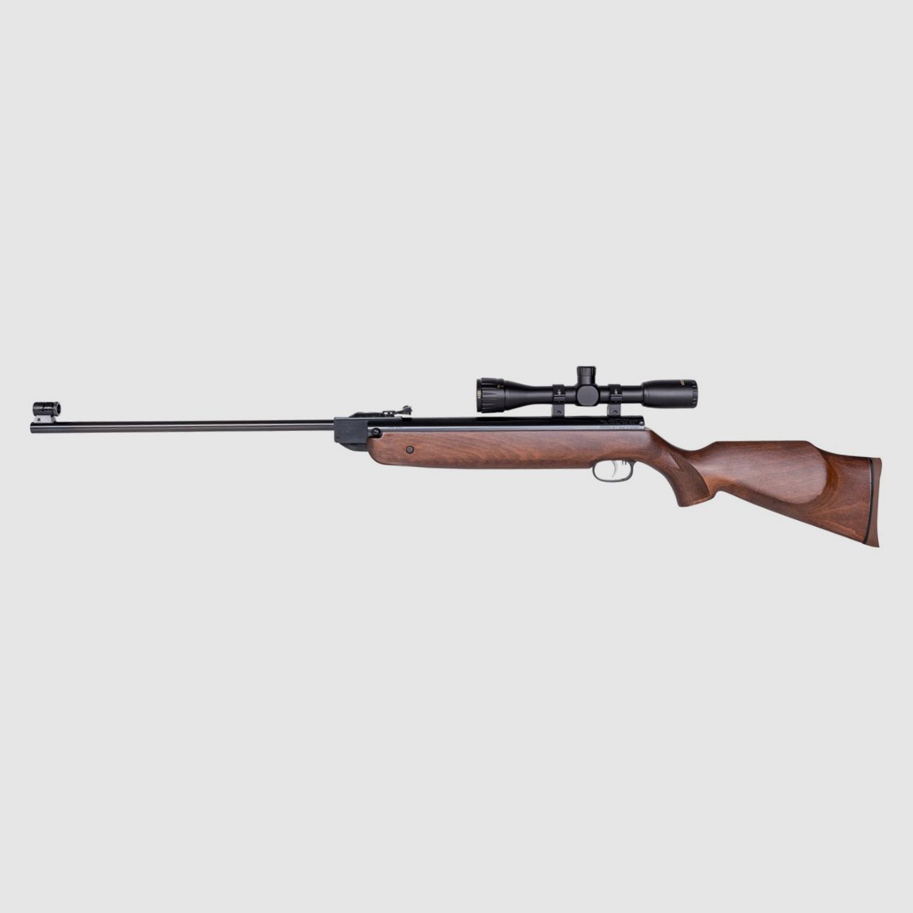 Knicklauf Luftgewehr Weihrauch HW 80 Buchenholzschaft glatt Kaliber 4,5 mm (P18)