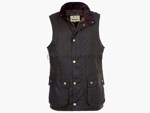 Barbour Weste Westmorland Waistcoat schwarz oder oliv