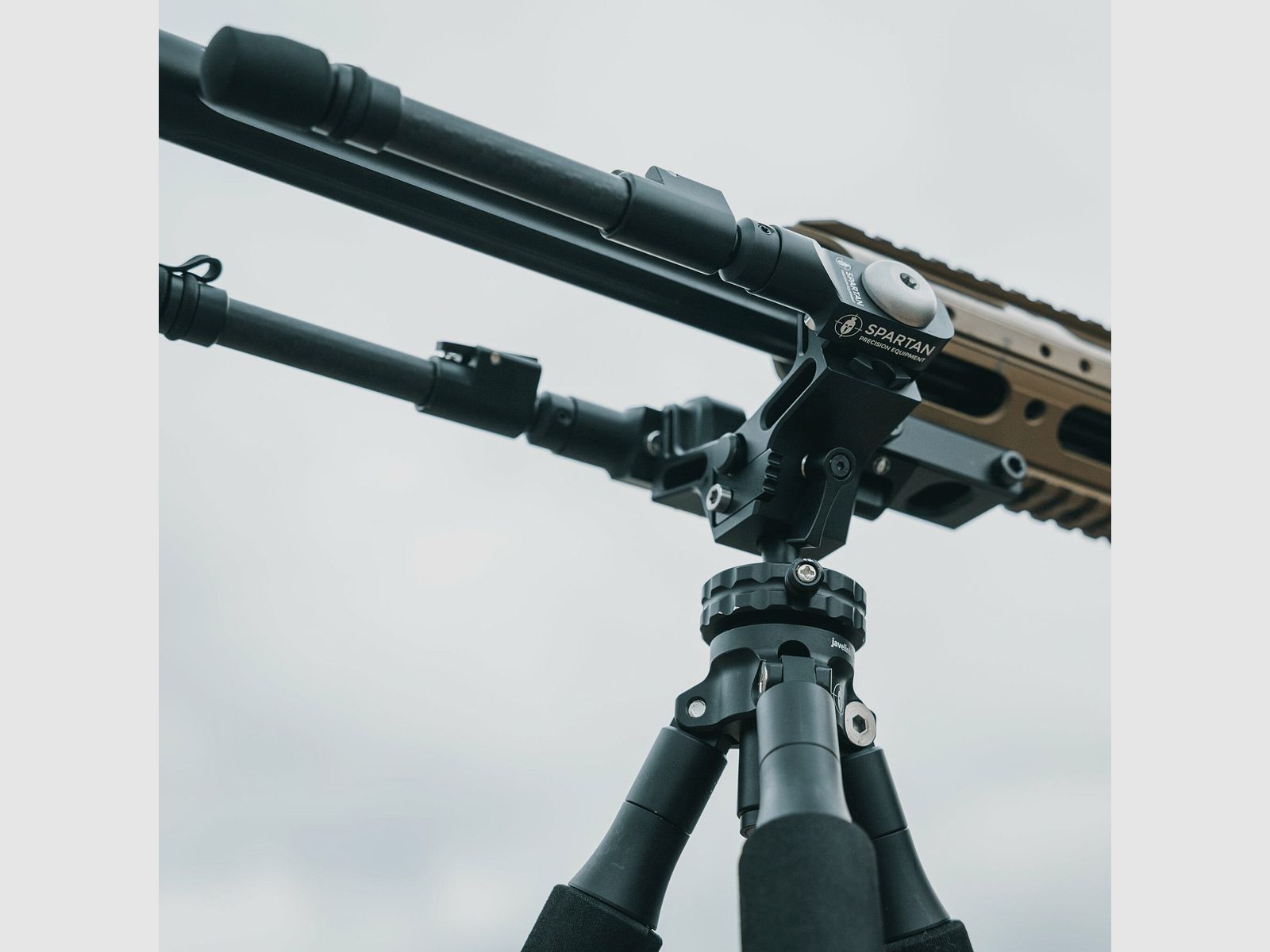 Bipode Spartan Valhalla | Soporte doble incluido adaptador Picatinny