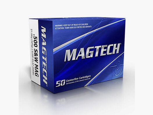 Magtech semi-blindé nez plat - 325grs