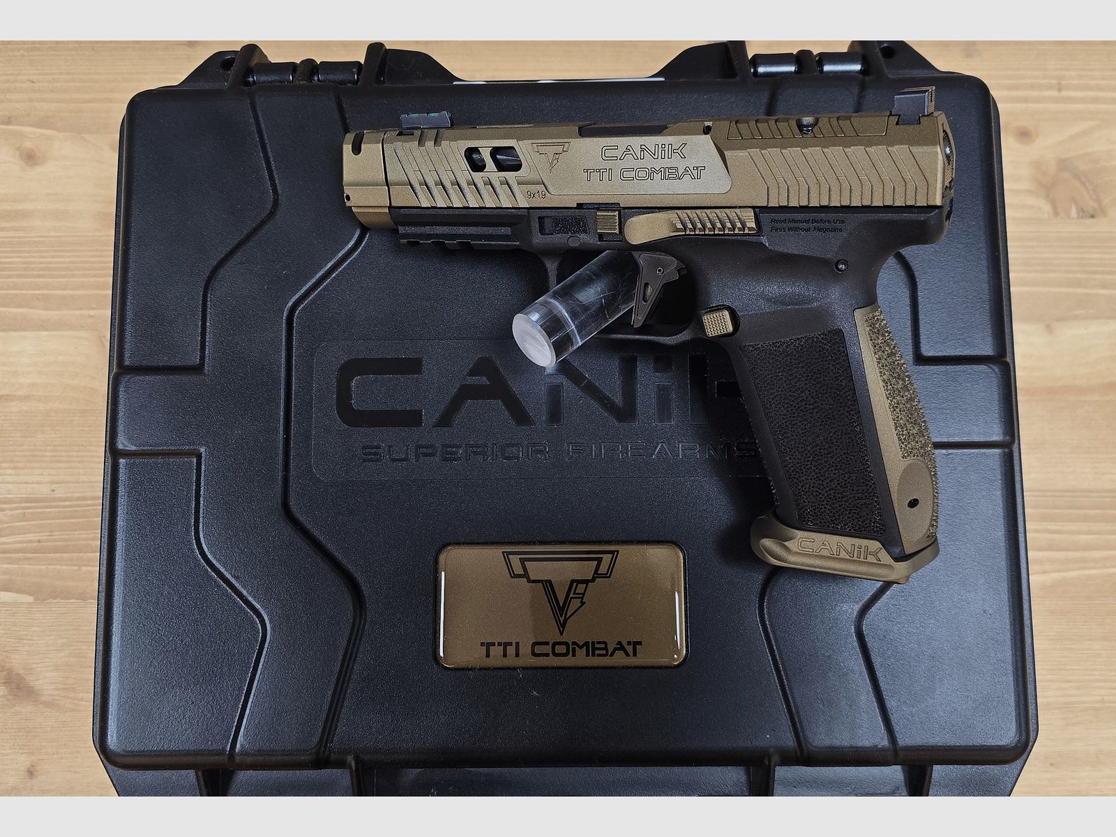 Canik TP9 TTI Combat Taran Tactical 9mmLuger