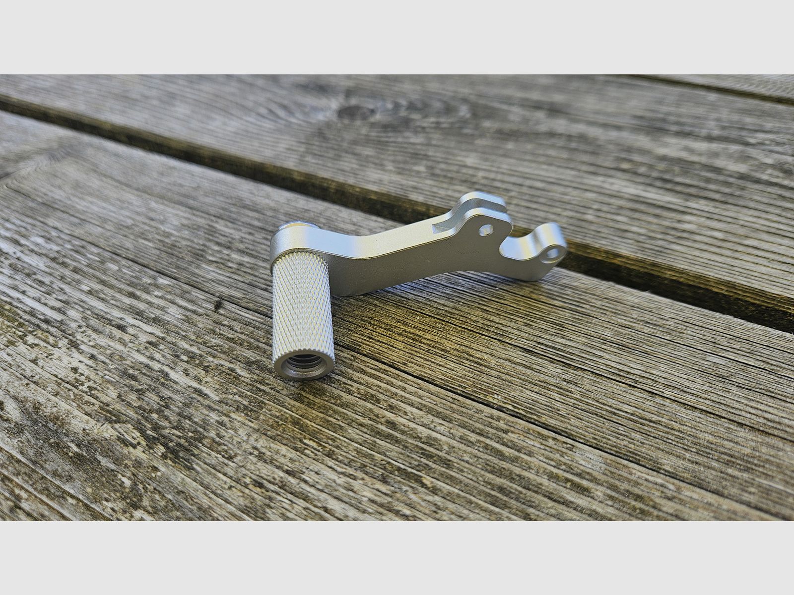 Biathlon Ladehebel Side Lever - Für Snowpeak AirmaX PP750 Umarex Notos - Silber