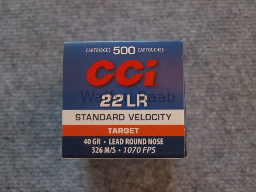 CCI Standard Velocity CCI Standard Velocity 22LR