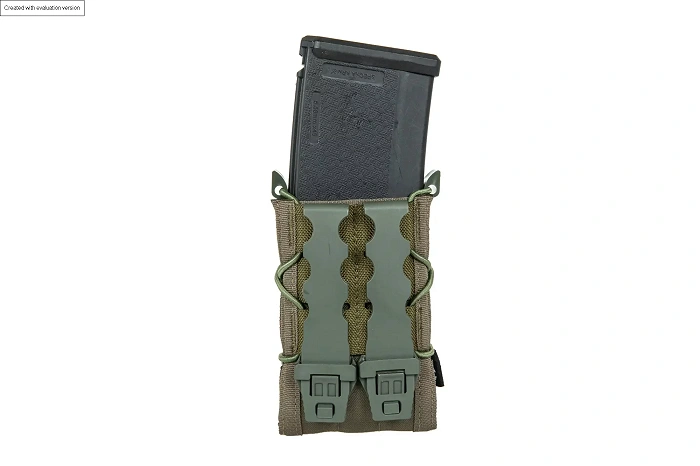 PRIMAL GEAR Tiger Magazine Pouch Type 5.56 + 9mm – Olive, image 7 of 8