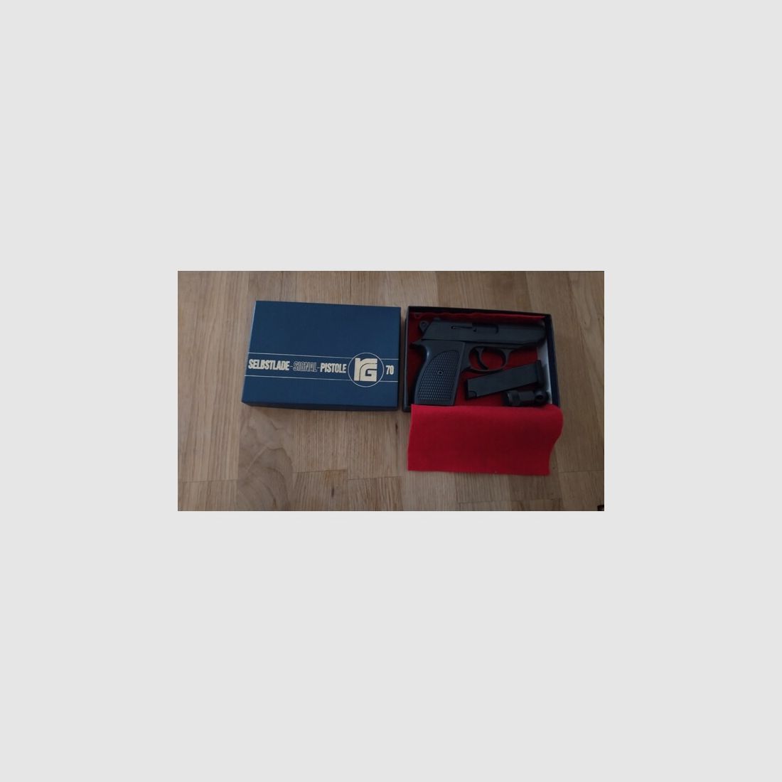 Röhm RG 70 Selbstlade Signal Pistole TOP Zustand Schreckschusswaffe