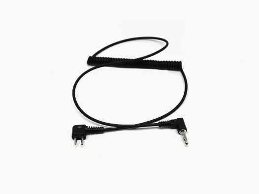 Cable de radio Peltor de 3,5 mm en ángulo (mono)