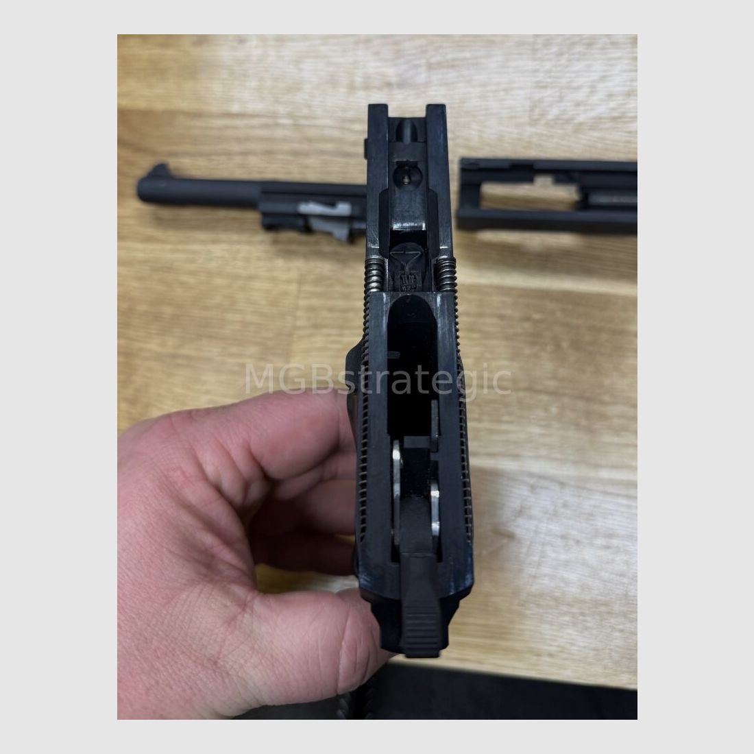 Walther P1 ex stock de depósito de Bundeswehr con bolsa de depósito incluida 1x cargador P38 pistola semiautomática 9mm Luger P 38 / con embalaje de depósito ex stock Bw