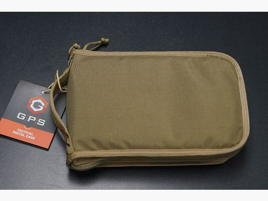GPS Tactical Pistol Case Tan
