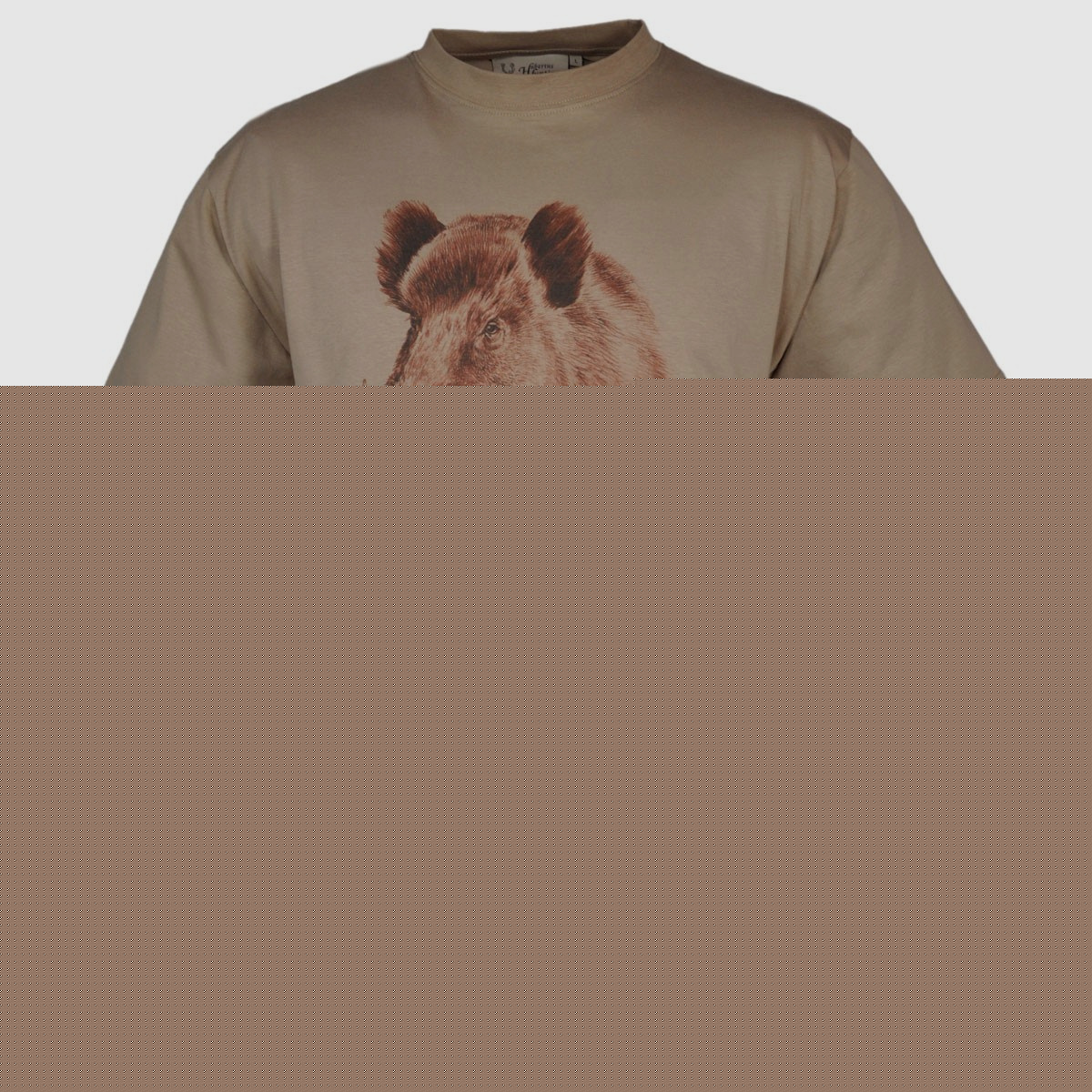 Hubertus T-Shirt Keiler  Schilf