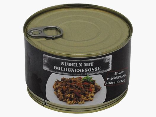 MFH MFH Nudeln mit Bolognesesoße Vollkonserve 400 g
