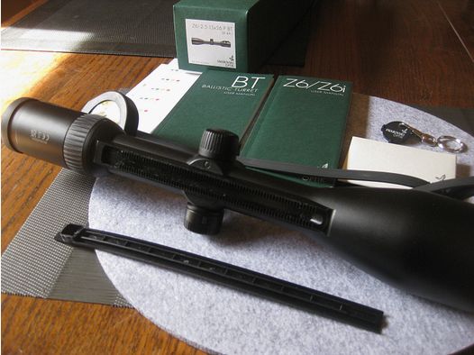 " TOP+NEUWERTIG "  = Swarovski  GEN-II als Z6i 2,5-15x56 P BT SR Abs.4A-I !! Inklusive original Blaser-Sattelmontage-HOCH !! Kein ZEISS-LEICA-GPO-S&B-MAUSER-WALTHER-SAUER 505-R8-K95-R93