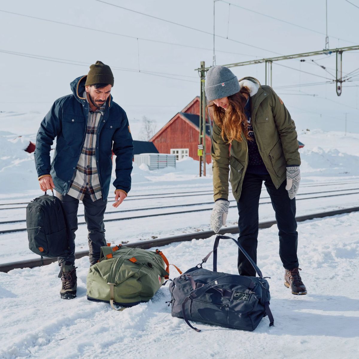 FJÄLLRÄVEN Färden Duffel 50 Green